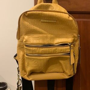 Yellow backpack
